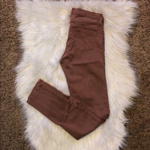 Mauve flying monkey jeans